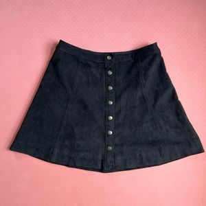 Abercrombie and Fitch suede skirt -size 2
